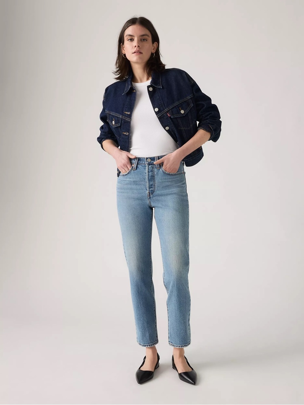 Levi’s Wedgie Hi-rise Straight leg Jeans